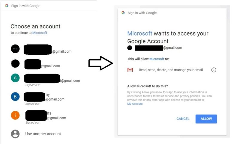 Cara Menghubungkan Gmail ke Outlook Mail 7
