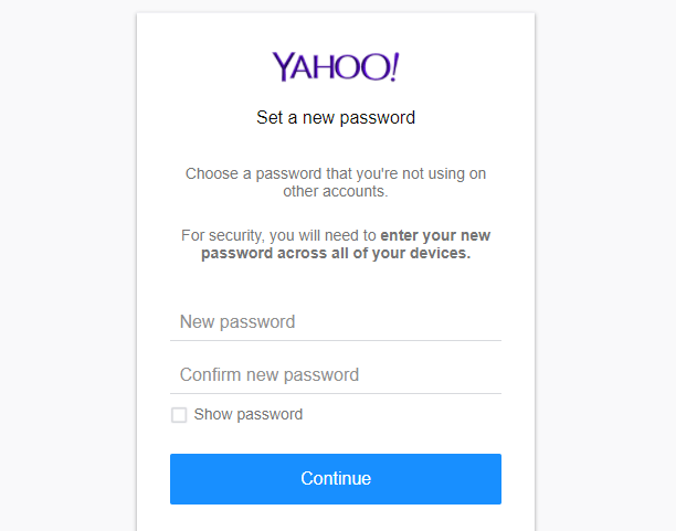 Cara mengamankan akun Yahoo! Mail berdasarkan fitur aktivitas mencurigakan 11