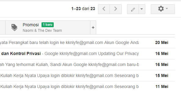 Cara menggunakan email gmail Offline (tanpa internet) di PC kamu 1