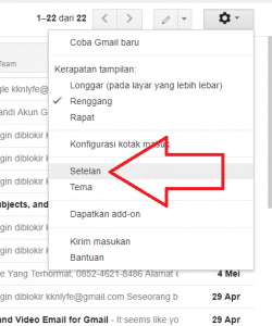 Cara menggunakan email gmail Offline (tanpa internet) di PC kamu 3