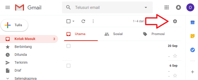 Cara aktifkan notifikasi Gmail di smartphone ataupun laptop kamu 3