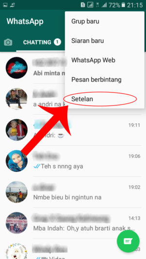 Cara Menyembunyikan Terakhir Dilihat di WhatsApp 3
