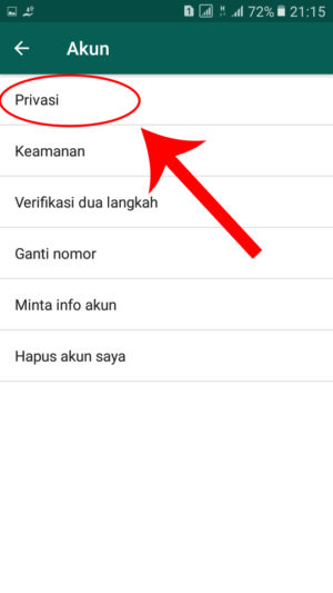 Cara Menyembunyikan Terakhir Dilihat di WhatsApp 7