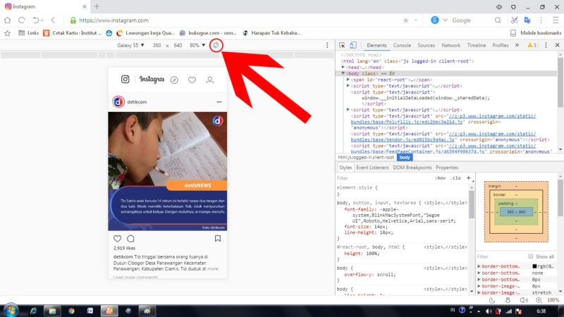Cara mudah Post Foto di Instagram Lewat PC 9