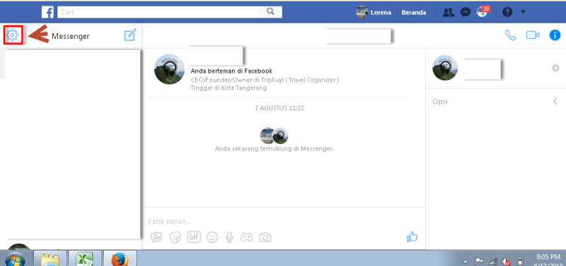 Cara mematikan suara notifikasi pesan Facebook 3 Cara mematikan suara notifikasi pesan Facebook 2