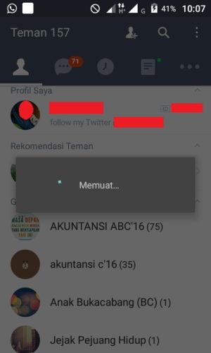 #2 cara mudah menghapus grup LINE di smartphone kamu 4 Tampilan saat proses penghapusan grup di Line