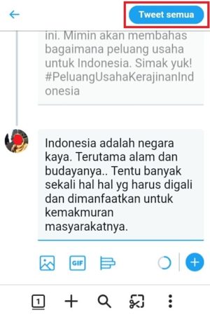 Apa itu kultwit dan fitur thread di twitter ? 3 Contoh tampilan thread Twitter yang siap dikirim