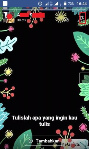 Cara membuat dan melihat stories di Facebook 17 Tampilan stories yang ter-upload dalam Stories bar