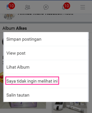 Cara menyingkirkan status/feed dari teman fb tanpa ketahuan 5 Menu pilihan