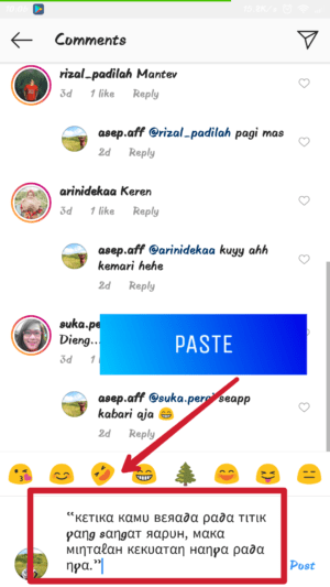 Cara pakai font keren di instagram kamu 13 Cara pakai font keren di instagram kamu 12