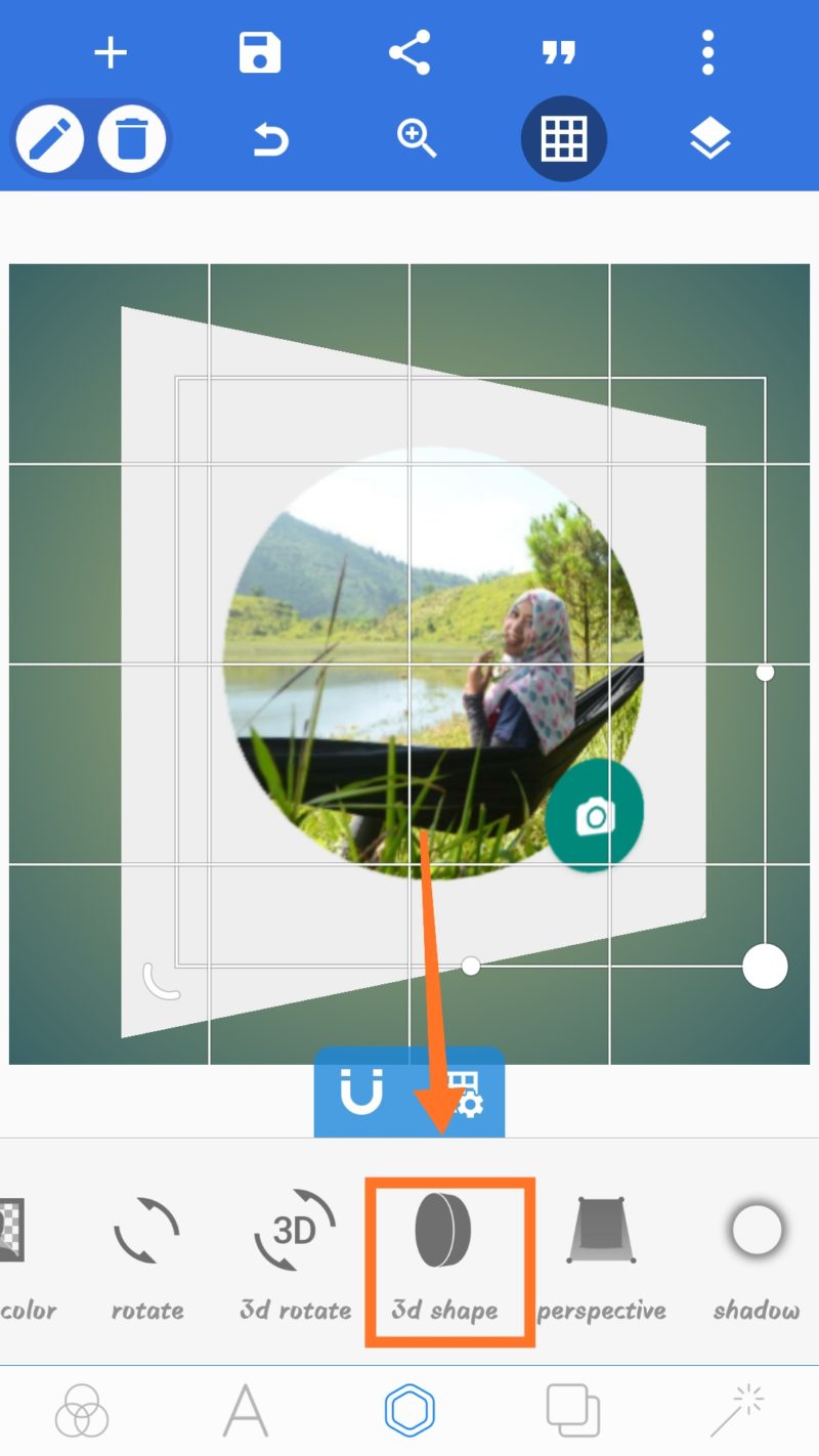 Cara Membuat Foto Profil Di Whatsapp Menjadi 3D 15