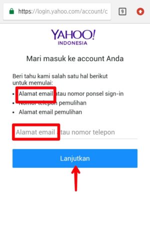 Cara Mengembalikan Akun Email Yahoo Yang Dihack/dibajak - Bukugue.com