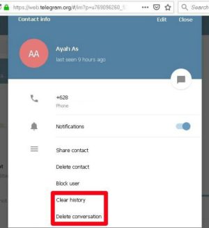 Cara menggunakan telegram web di desktop/PC 16 Laman Web Telegram di PC