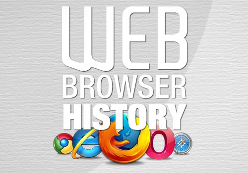 menghapus riwayat browser setelah menggunakan komputer umum | Image by: http://www.instantshift.com/2010/10/15/the-history-of-web-browsers/