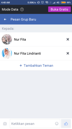 teman telah berhasil ditambahkan