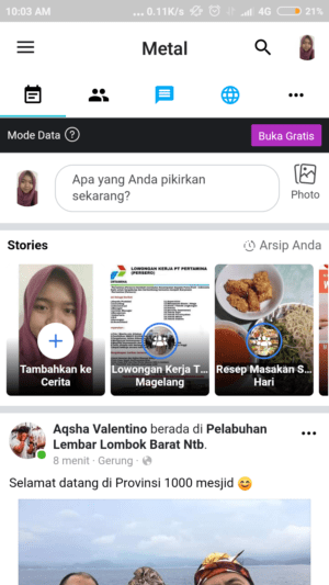 Aplikasi alternatif untuk akses Facebook (ringan dan banyak fiturnya) 1