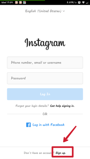 Cara membuat akun instagram baru lewat hp 8 Cara membuat akun instagram baru lewat hp 7