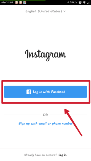 Cara membuat akun instagram baru lewat hp 1