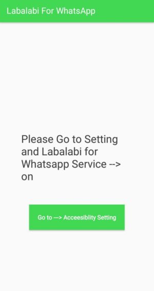 Cara nge-bom chat dan grup di whatsapp 13 klik tombol “go to acceesibility setting” untuk masuk ke pengaturan akses aplikasi