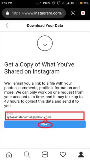 Cara backup data [foto,video,story,dm,komentar,dll] di instagram 35