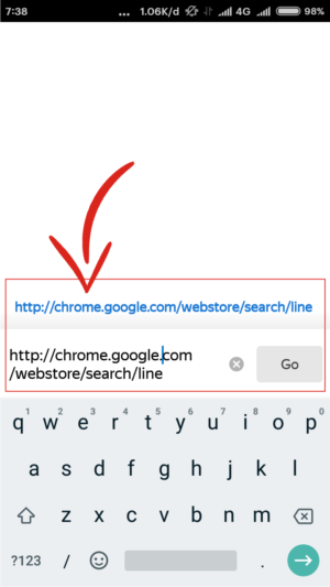 Cari ekstensi web Chrome di Yandex Browser.