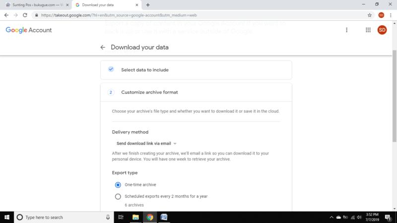 Cara mem-backup pesan email di inbox Gmail ke komputer kamu 15