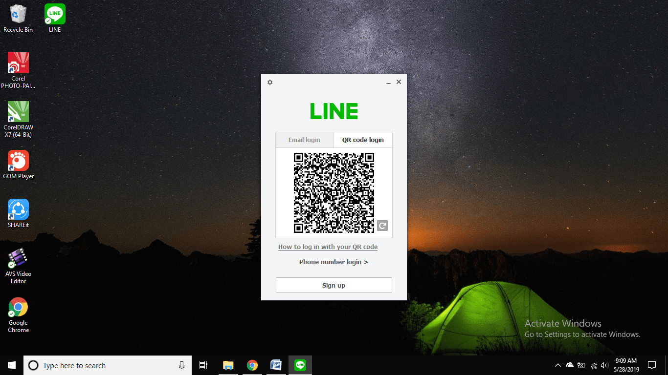 Cara download dan login ke aplikasi Line di Laptop atau PC 6 Cara download dan login ke aplikasi Line di Laptop atau PC 5