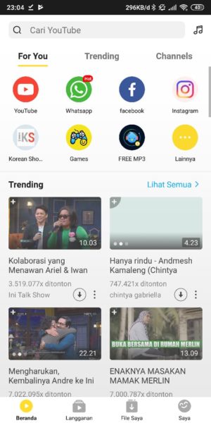 Cara download video di facebook 11 Masuk ke Tautan