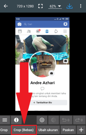 Cara menyatukan Foto Profil dan Sampul di Facebook 11