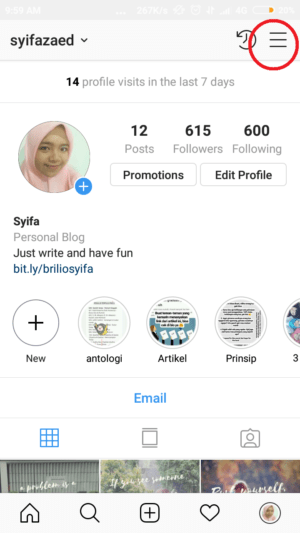 Cara mengetahui tanggal pembuatan akun instagram 3