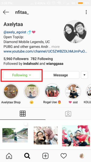 Cara me-mute postingan, story, dan DM di Instagram 7