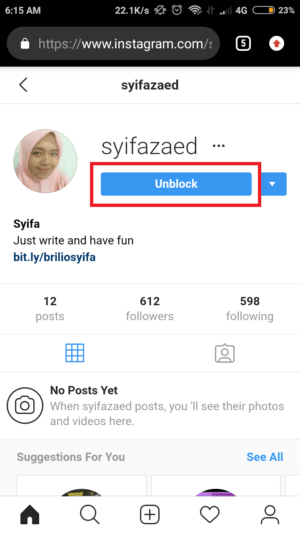 Cara unblock akun instagram orang yang pernah kita blokir 33