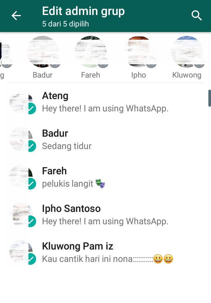 Cara mengbungkam anggota group di whatsapp 13