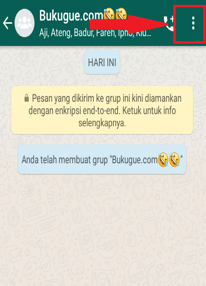 Cara mengbungkam anggota group di whatsapp 1