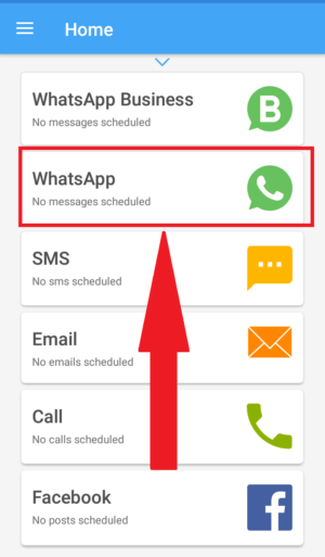 Cara menjadwal pengiriman pesan whatsapp agar terkirim otomatis 13
