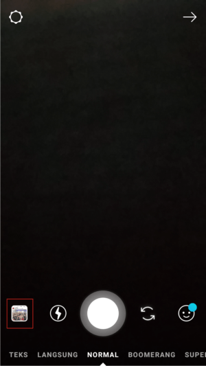 Spotify tidak bisa share ke instastory ? Ini 7 solusinya 4 Tab gallery untuk memilih screenshot yang mau dibagikan di Instastory.