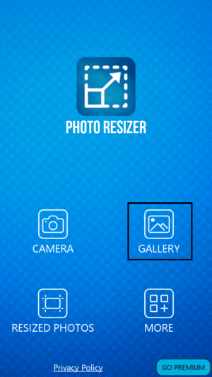 Gambar 25. Aplikasi photo resizer