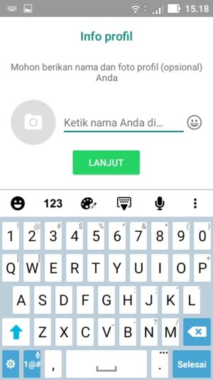 Cara backup dan restore chat WhatsApp 21 masukkan nama dan foto profil whatsapp