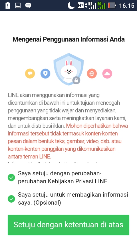 Ketuk Setuju dan OK