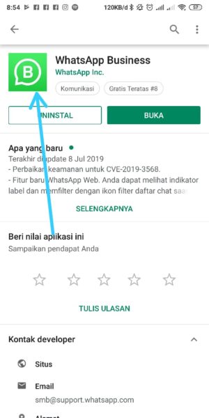 Perbedaan WA Bisnis VS WA biasa (Kelebihan & Kekurangannya) 1 Logo Whatsapp Bisnis