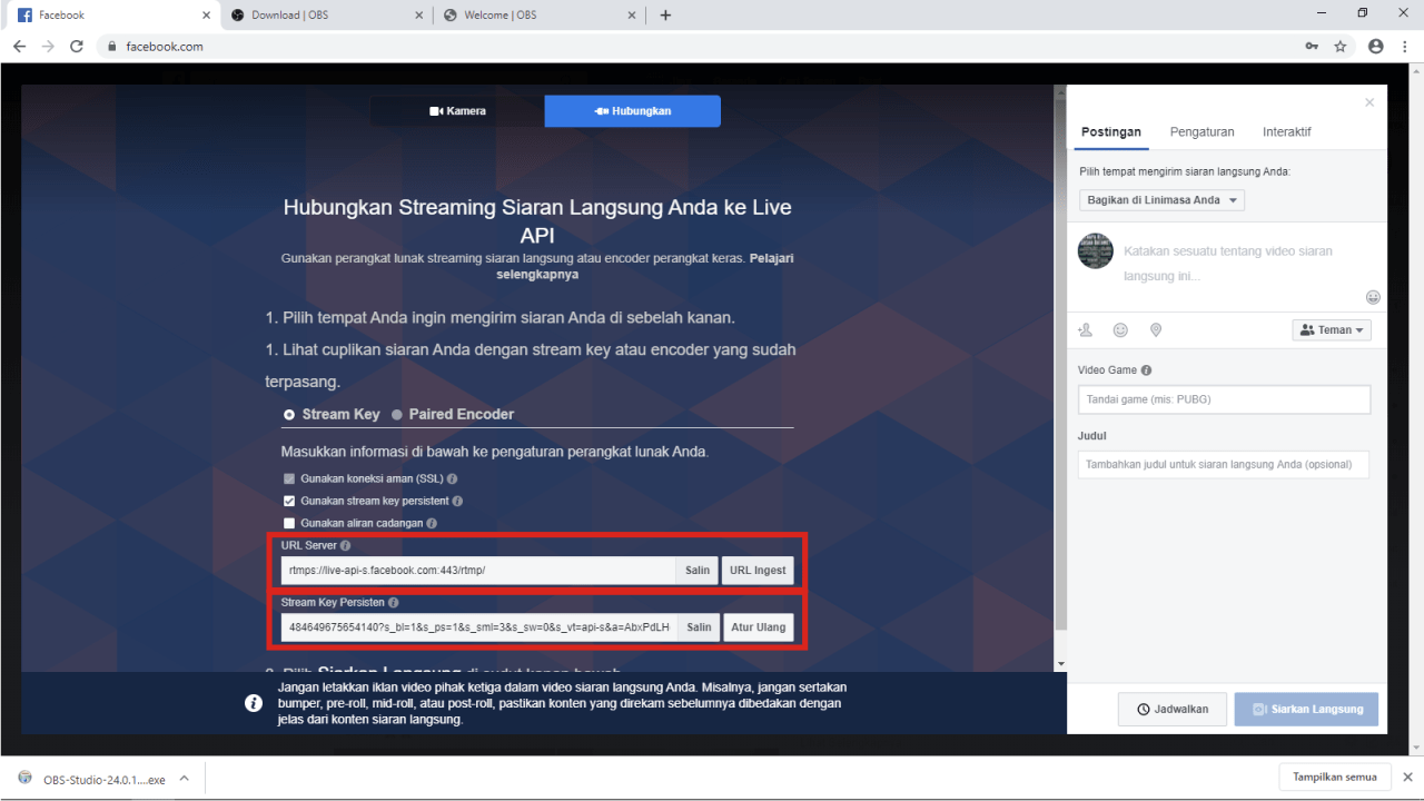 Cara siaran langsung di facebook di HP dan PC 30 Cara siaran langsung di facebook di HP dan PC 29