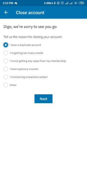 Cara menghapus (menutup) akun LinkedIn secara permanen 5 Alasan Penutupan Akun