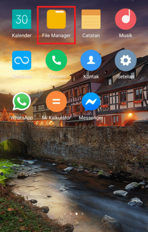 Cara mengirim folder (dan isinya) lewat whatsapp 7 masuk ke file manager