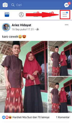 Cara cek perkiraan cuaca di Facebook 2 Cara cek perkiraan cuaca di Facebook 1