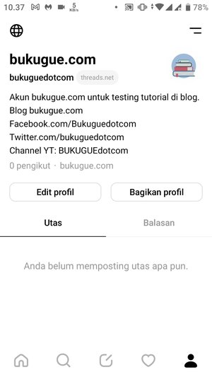 Apa itu Threads? Beserta cara Install dan Menggunakannya 38 Apa itu Threads? Beserta cara Install dan Menggunakannya 37