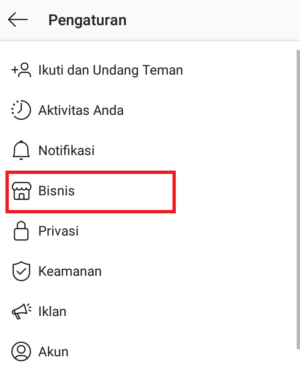 Cara menggunakan fitur "Balasan Cepat" di Instagram 11 pilih icon bisnis