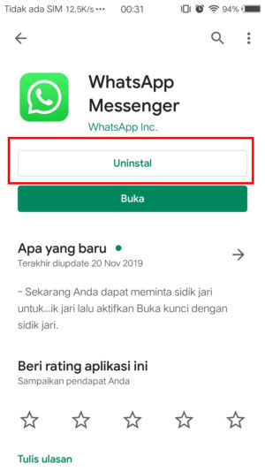 Cara membobol fitur fingerprint di whatsapp 16