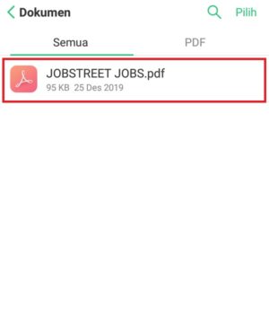 Cara menyimpan pesan email menjadi file pdf 6 Tampilan saat email telah berhasil diubah menjadi file pdf