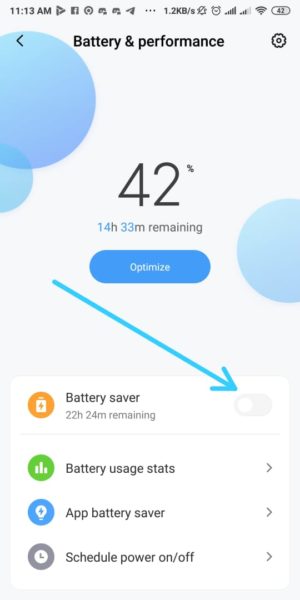Kenapa pesan pending di WhatsApp (ada ikon jam kotak-nya)? Apa solusinya? 4 Nonaktifkan Mode Saver