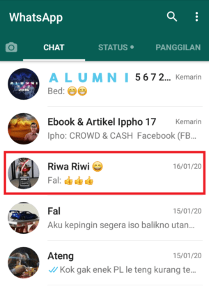 Cara Mengunci Chat Personal ataupun Chat Grup di WhatsApp 17 Cara Mengunci Chat Personal ataupun Chat Grup di WhatsApp 16
